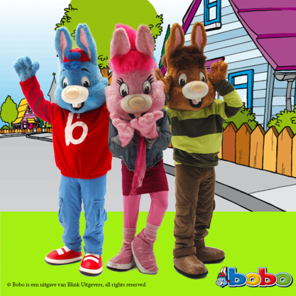 Meet en greet, Meet & Greet, kinderentertainment, tv karakter inhuren, winkelcentrumpromotie, looppop inhuren, bekende kinderfiguren inhuren, boeken kinderentertainment, Bobo