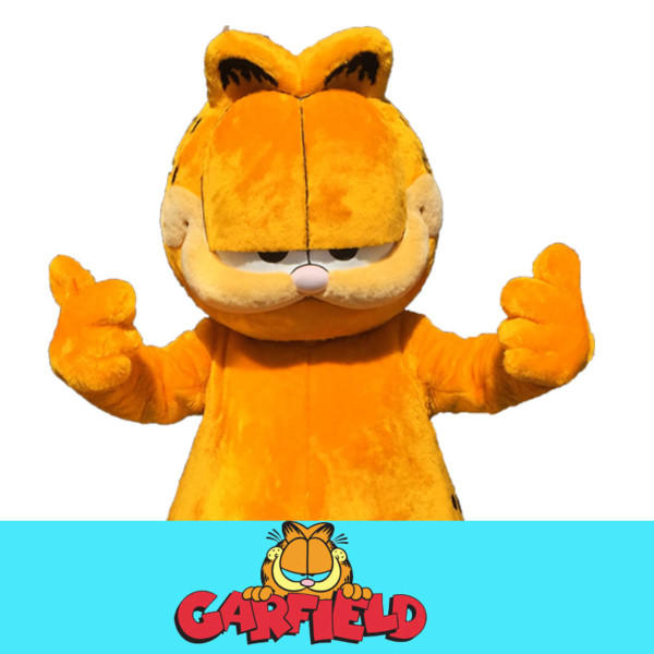 Garfield, Garfield huren, Garfield inhuren, Meet en greet, Meet & Greet, kinderentertainment, tv karakter inhuren, winkelcentrumpromotie, looppop inhuren, bekende kinderfiguren inhuren, boeken kinderentertainment,