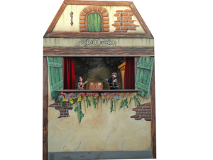 Poppentheater-Wonderlands-Wonderkast Poppenkasttheater op locatie